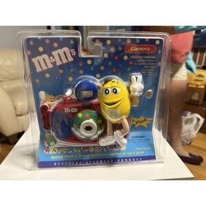 M&M's Camera Yellow Character 35mmFlash  Appareil Photo/ Character Border